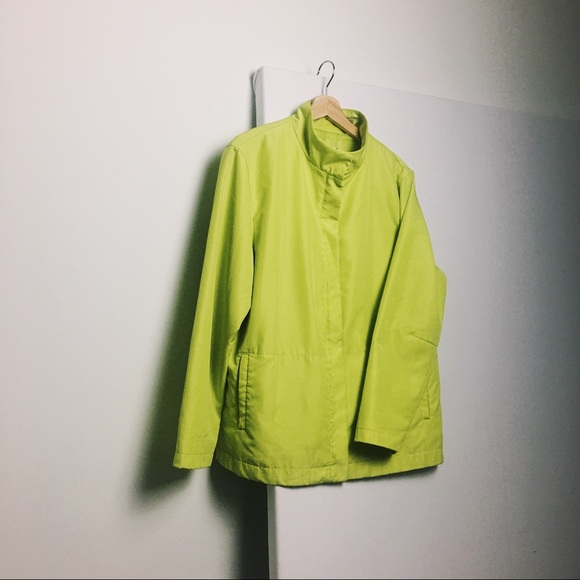 fluorescent waterproof jacket